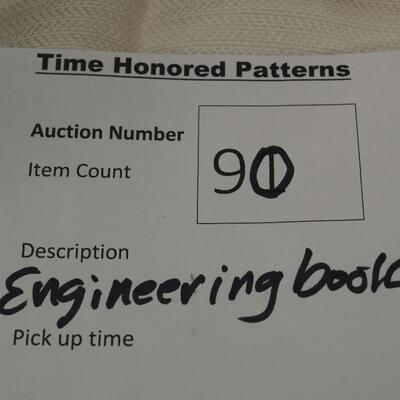 Lot 90 Vintage engineering books emphasis on highway design