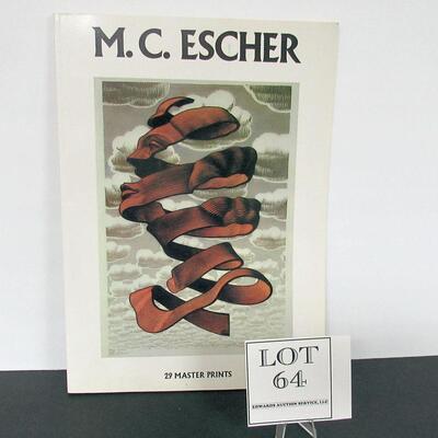 M. C. Escher 29 Master Prints Book, 11 1/2" x 16".  See additional photos!