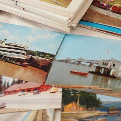 Lot 94 100s of blank greeting cards with envelopes, and postcards