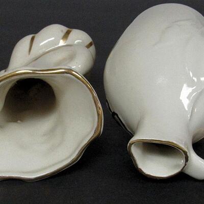 2 Small Vintage Pottery Planters, One May be a Bud Vase