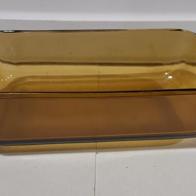  2 Anchor Glass Ovenware dishes -Item #46