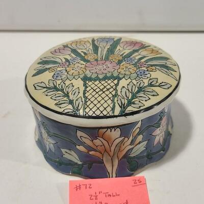 Ceramic Dish with Lid -Item #72