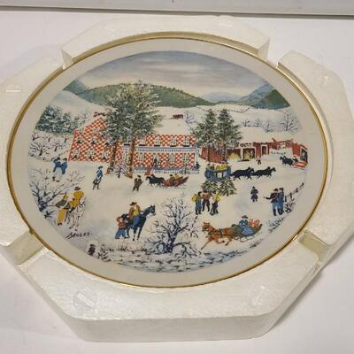 Ridgewood Grandma Moses Plate -Item #79