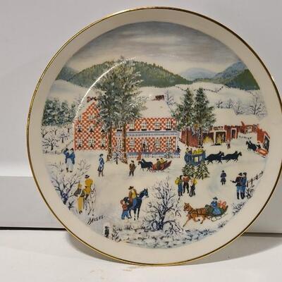 Ridgewood Grandma Moses Plate -Item #79