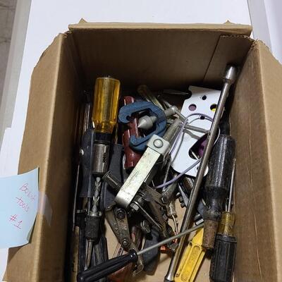 Assorted Box of Tools -Item #83