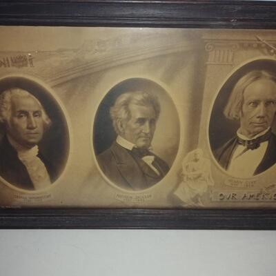Our American Statesmen-Lithograph/etching