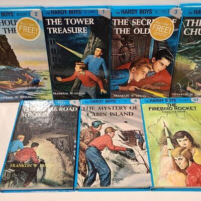 7 Hardy Boys Books -Item #86