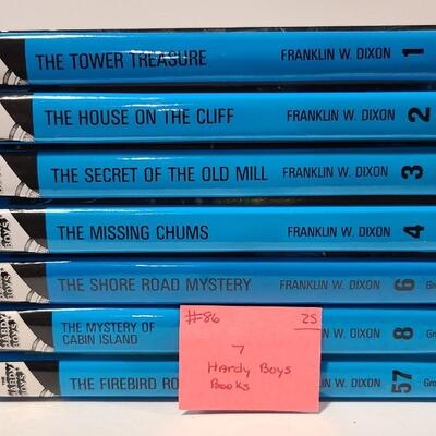 7 Hardy Boys Books -Item #86