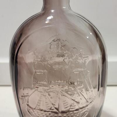 Glass Bottle with Eagle  -Item #99