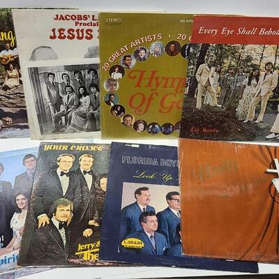 20 Assorted Gospel Records -Item #106