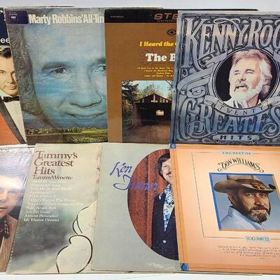 20 Assorted Country Records -Item #107