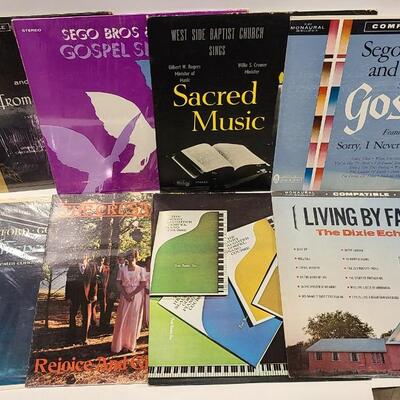 20 Assorted Gospel Records -Item #109