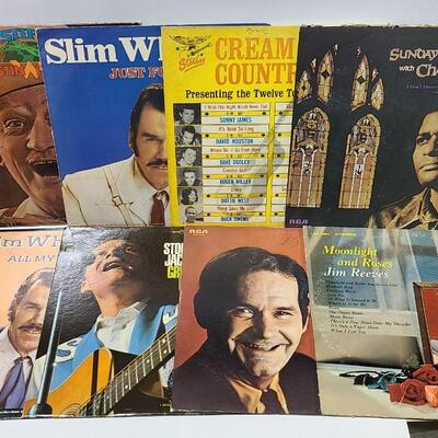 20 Assorted Country Albums Records -Item #111