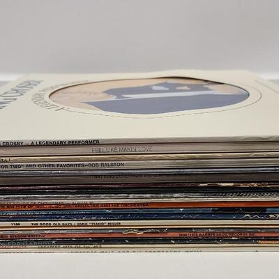 20 Assorted Easy Listening Albums Records -Item #113