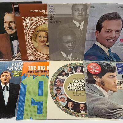 20 Assorted Easy Listening Albums Records -Item #113