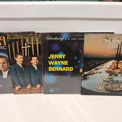 20 Assorted Gospel Albums Records -Item #114