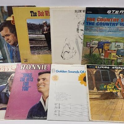20 Assorted Country Albums Records -Item #115