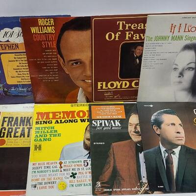 20 Assorted Easy Listening Albums Records -Item #116