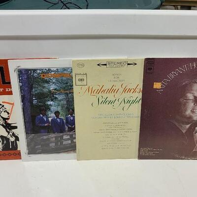 20 Assorted Gospel Albums Records -Item #117