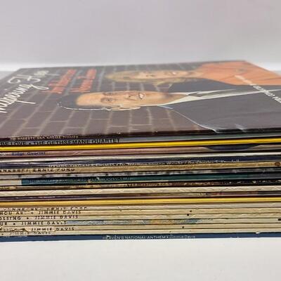 20 Assorted Gospel Albums Records -Item #120