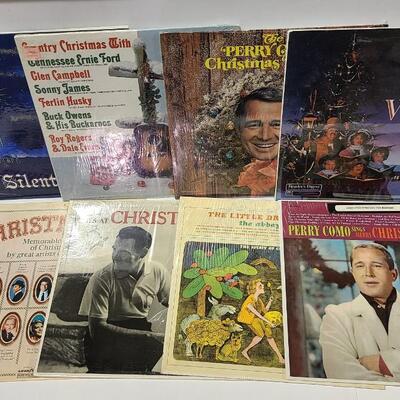 20 Assorted Country Christmas Albums Records -Item #123