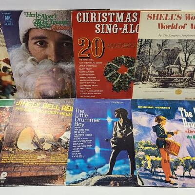 20 Assorted Country Christmas Albums Records -Item #123