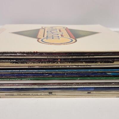 20 Assorted Country Christmas Albums Records -Item #123