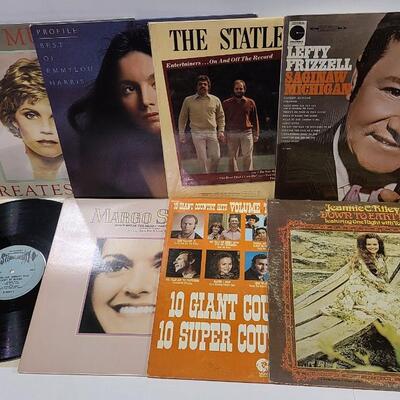 20 Assorted Country Albums Records -Item #125
