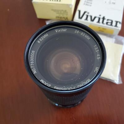 Vivitar 28-85 MM Macro Focusing Zoom Lens 