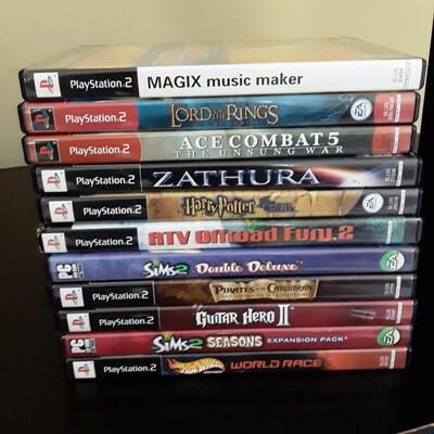 Video game Lot #2-Playstation 2 w/games & controllers