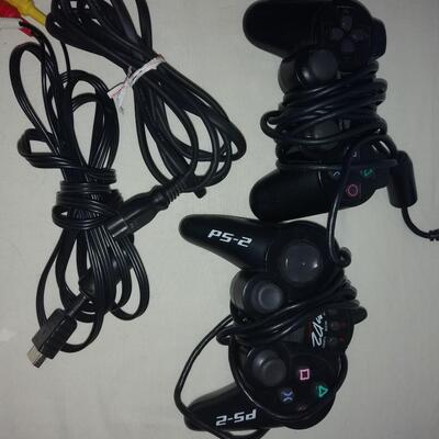 Video game Lot #2-Playstation 2 w/games & controllers