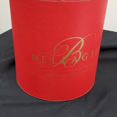 Bellagio Red Leather Jewelry or Lingerie Case 