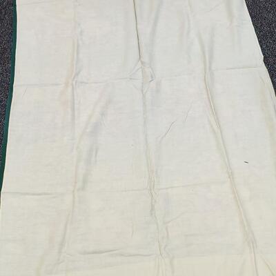 Vintage Bark Cloth Drape Panels - 4   