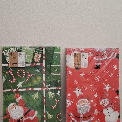 Lot 5: Assorted NEW Christmas Tags, Boxes and other Essentials
