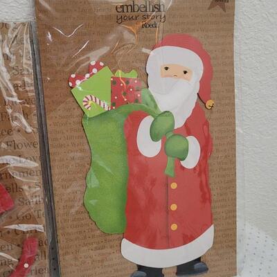 Lot 12: Assorted NEW EMBELLISHMENTS Christmas Accents