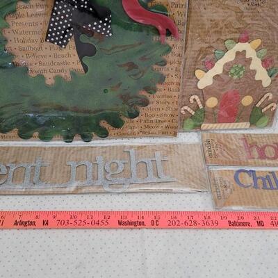 Lot 15: Assorted NEW EMBELLISHMENTS Christmas Accents 
