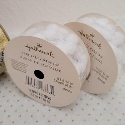 Lot 22: Assorted NEW Hallmark Specialty Ribbon