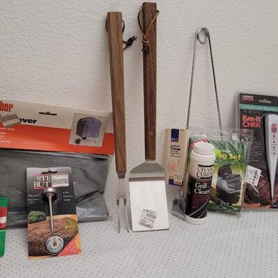 Lot 30: Large Assortment of Outdoor BBQ Essentials 