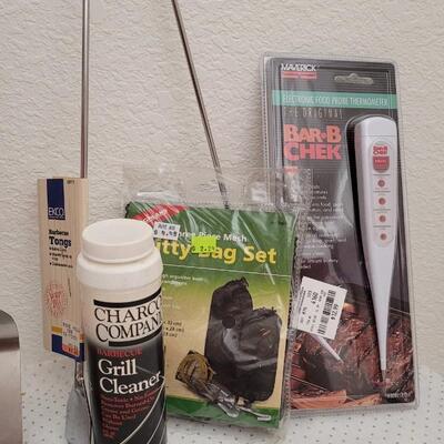 Lot 30: Large Assortment of Outdoor BBQ Essentials 