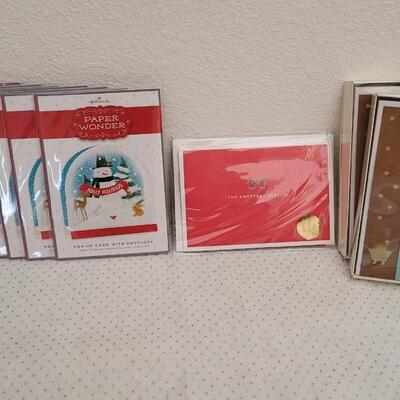 Lot 39: Assorted NEW Hallmark 3D Pop Up Christmas Cards