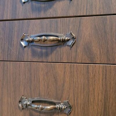 Lot 51: Vintage 4-Drawer Storage Cabinet   29.5" Ã— 16" Ã— 16"