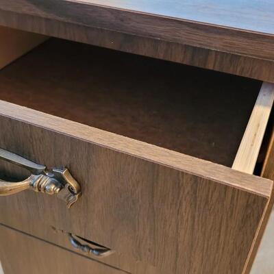 Lot 51: Vintage 4-Drawer Storage Cabinet   29.5" Ã— 16" Ã— 16"