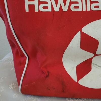 Lot 65: Vintage Hawaiian Airlines Bag and Brendan Tours Bag