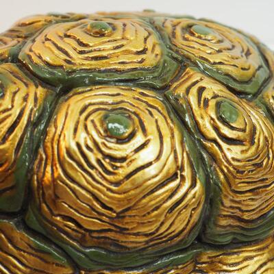 Lot 95 Progressive Art 1966 Gold and Green turtle