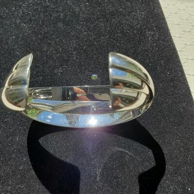 Sterling Braid Cuff Bracelet
