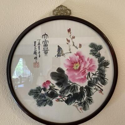 Chinese Flower Artwork