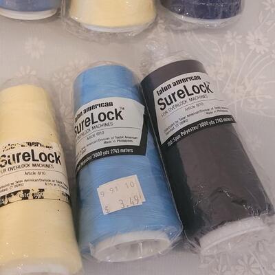 Lot 83: Sure Lock Overlock Sewing Thread 