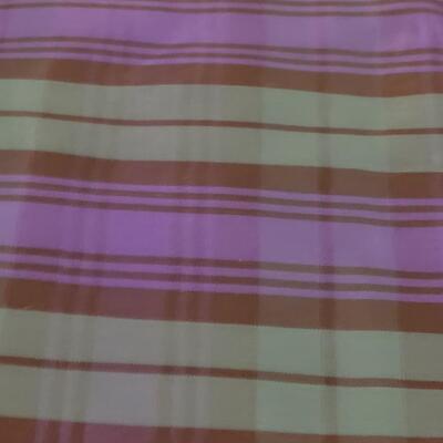 Lot 95: Plaid Acetate Fabric - More than 5 yards