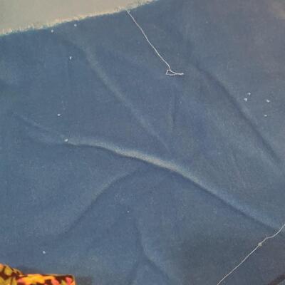 Lot 97: Velvet Fabric (Floral & Teal more than 5 yards, Others 2yds or more)
