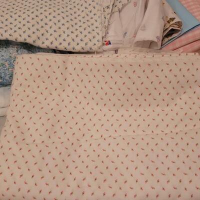 Lot 99: Mixed Cotton & Flannel Fabric (Most 2 yards or more) 
